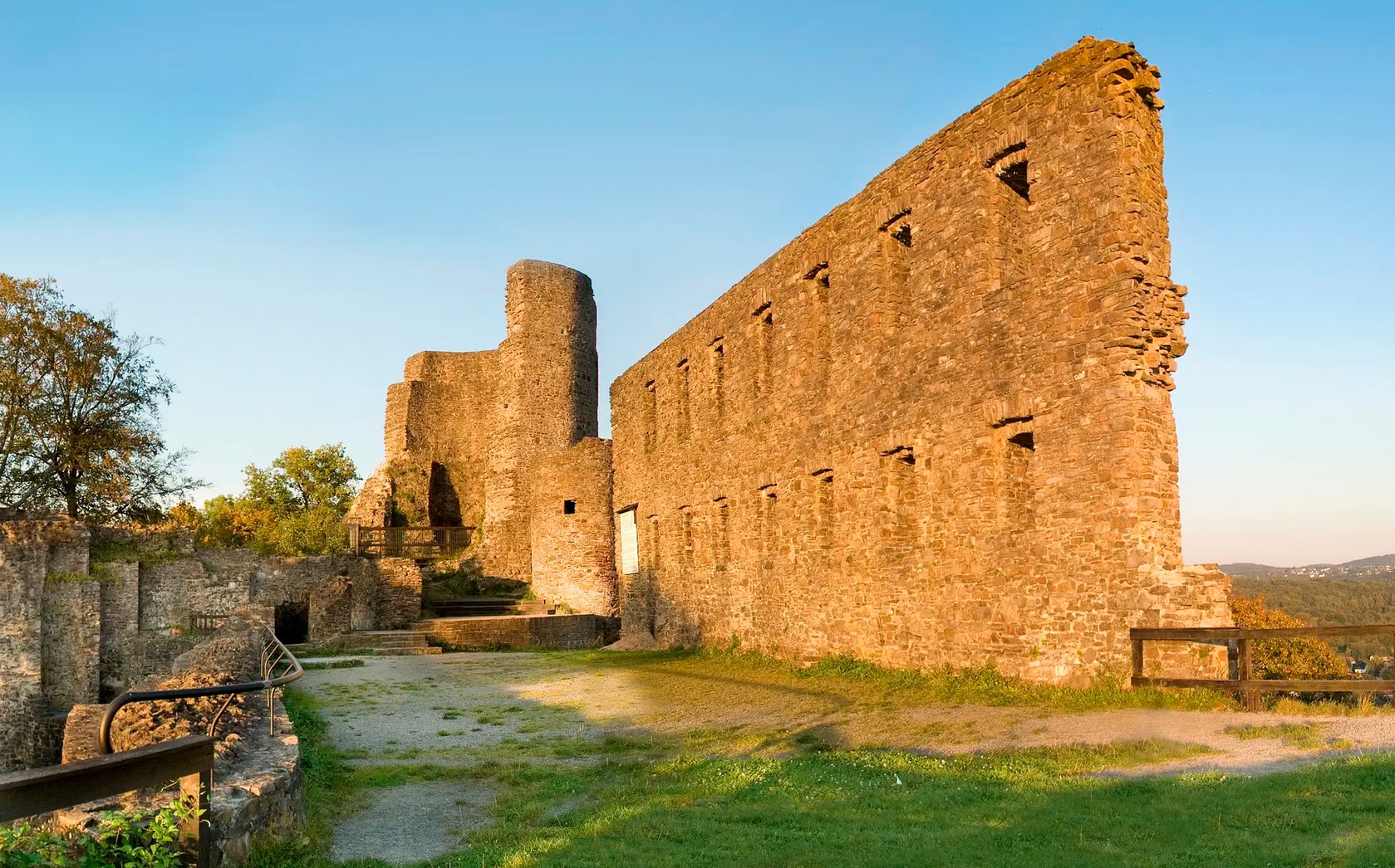 Ruine Windeck nabij Morsbach Bergisches Land